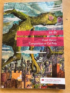 Fresh Voices Cal Poly ENGL 133/134 Writing Textbook